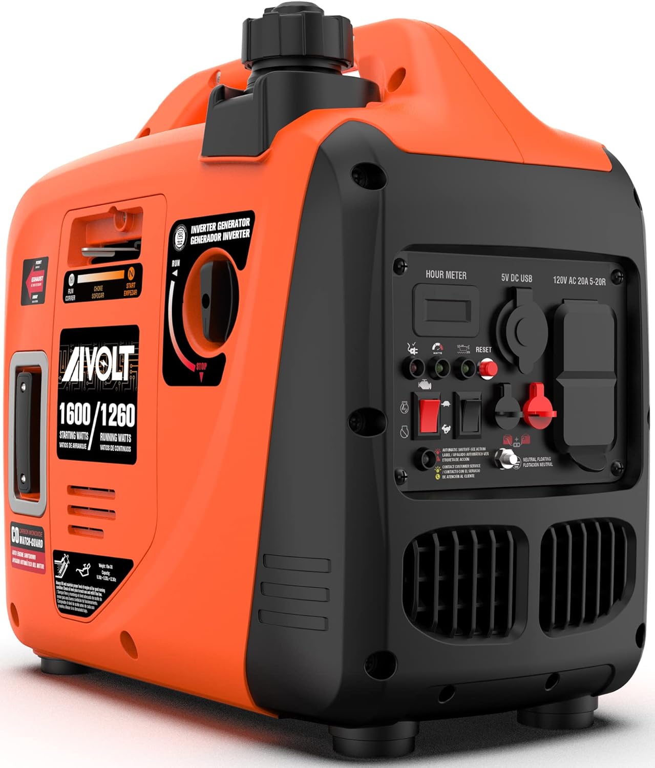 AIVOLT 1600W Super Quiet Inverter Generator